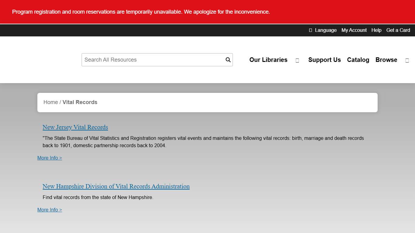 vital records | Mid-Continent Public Library |